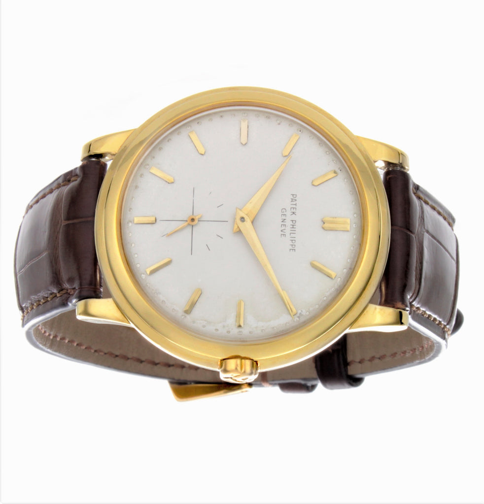 Patek Philippe 2552J Vintage Automatic "Disco Volante" automatic Calatrava 36mm Circa 1956