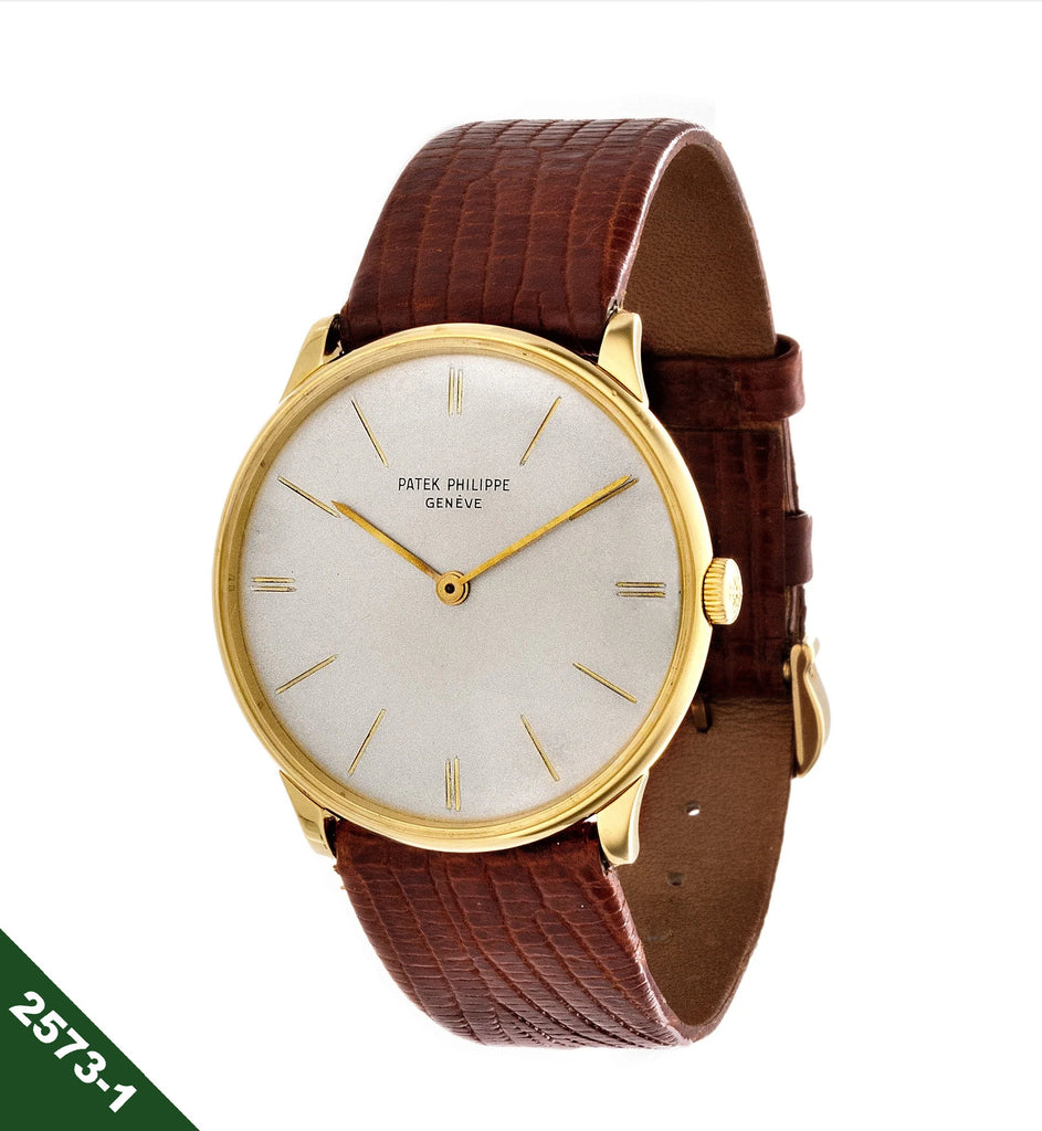 Patek Philippe 2573-1 Vintage 33mm Classic Calatrava Watch Circa 1965