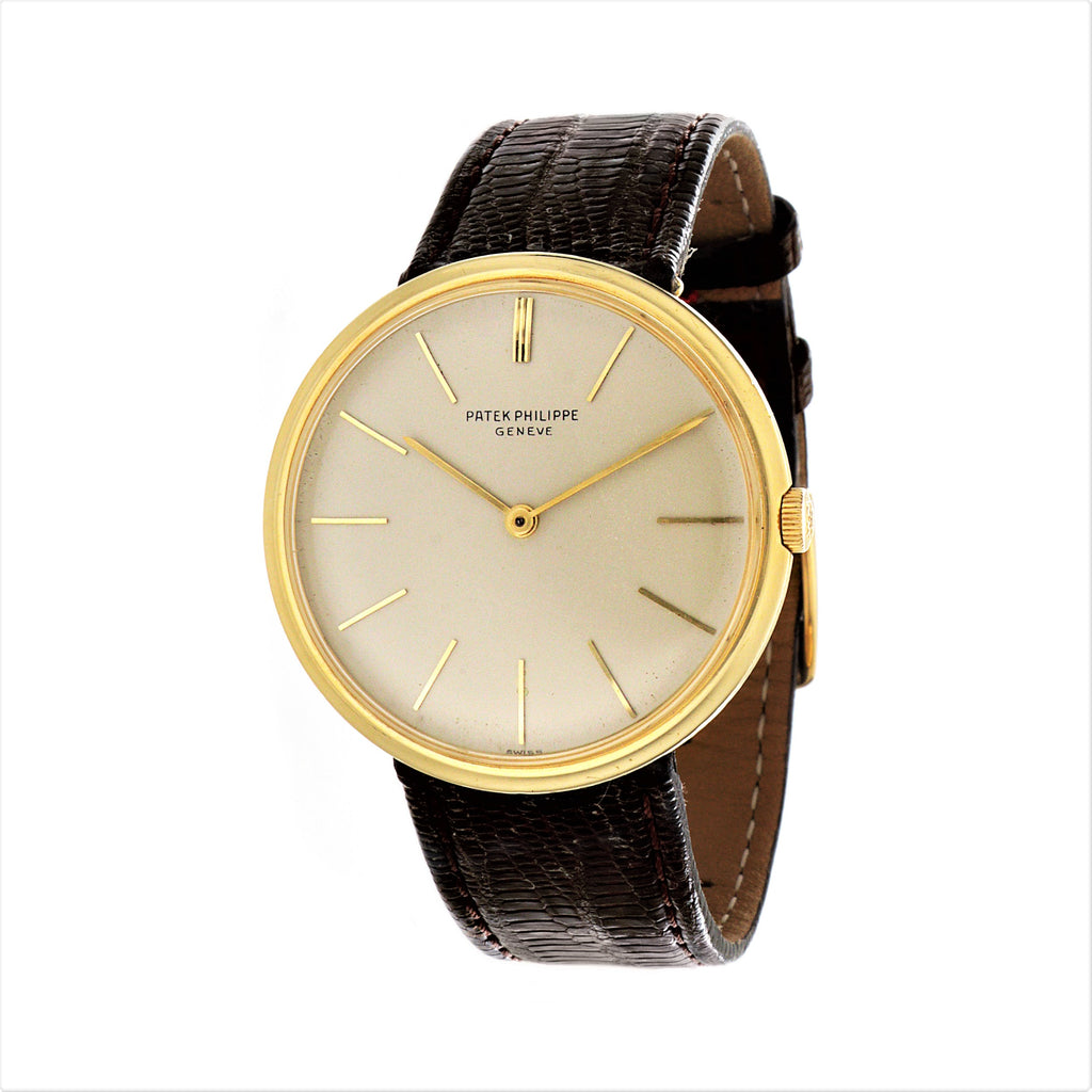 Patek Philippe 2591 Vintage 34.5mm Center Lug Calatrava Watch Circa 1962