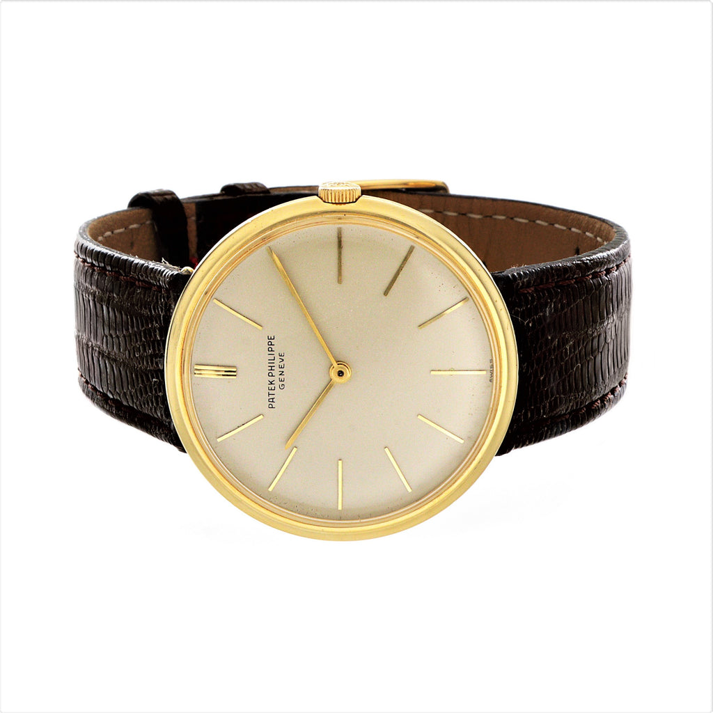 Patek Philippe 2591 Vintage 34.5mm Center Lug Calatrava Watch Circa 1962