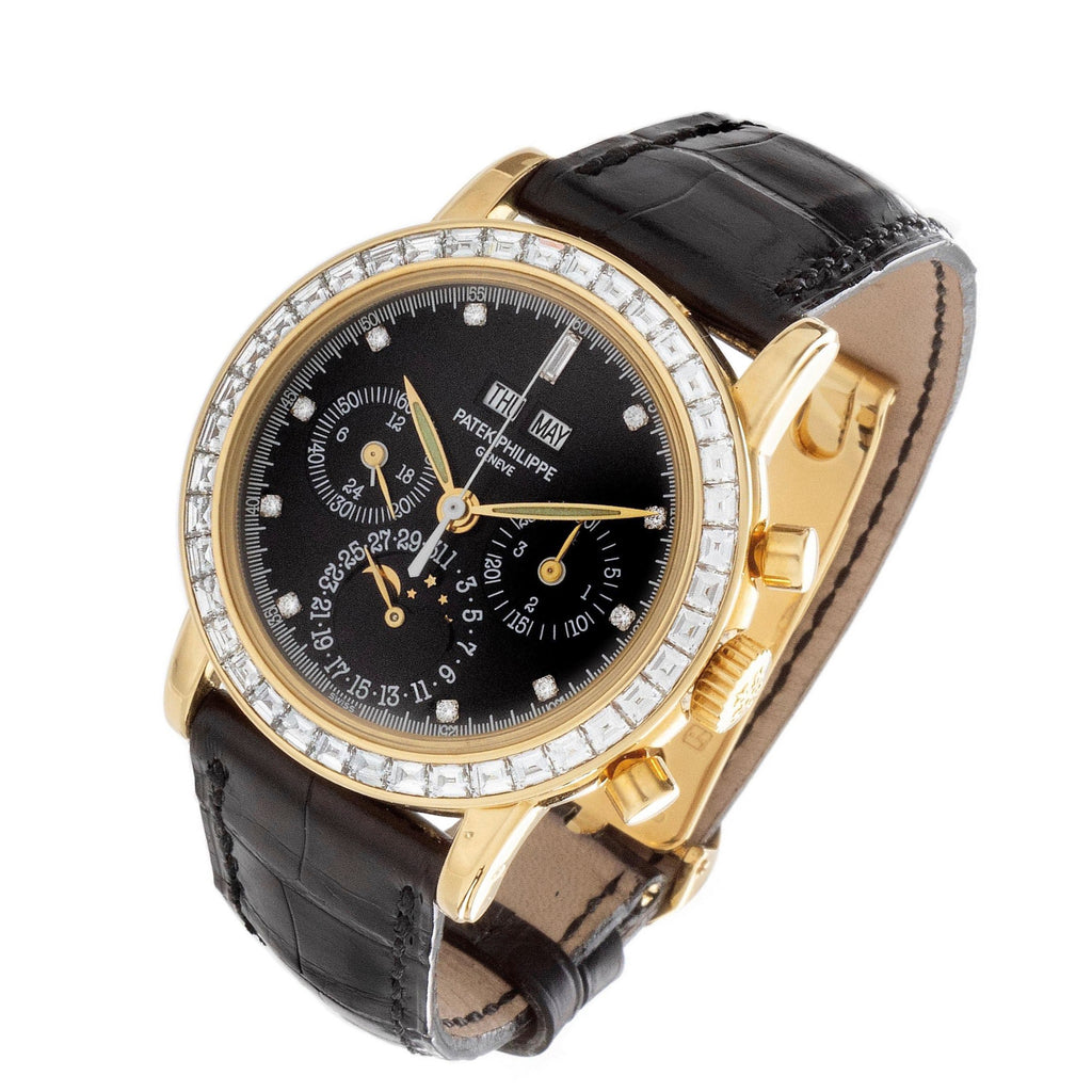 Patek Philippe 3990EJ Perpetual Calendar Chronograph Watch circa 1999