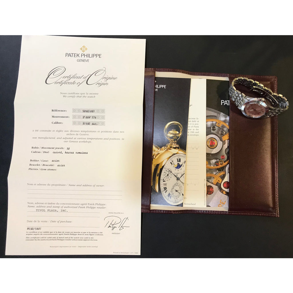 Patek Philippe 5080/1A Calatrava Watch