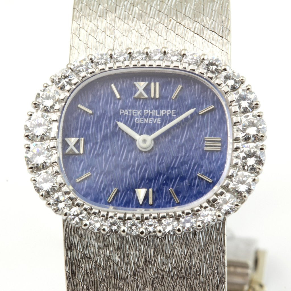 Patek Philippe 3394/1G Manual Mechanical Ladies Diamond Watch