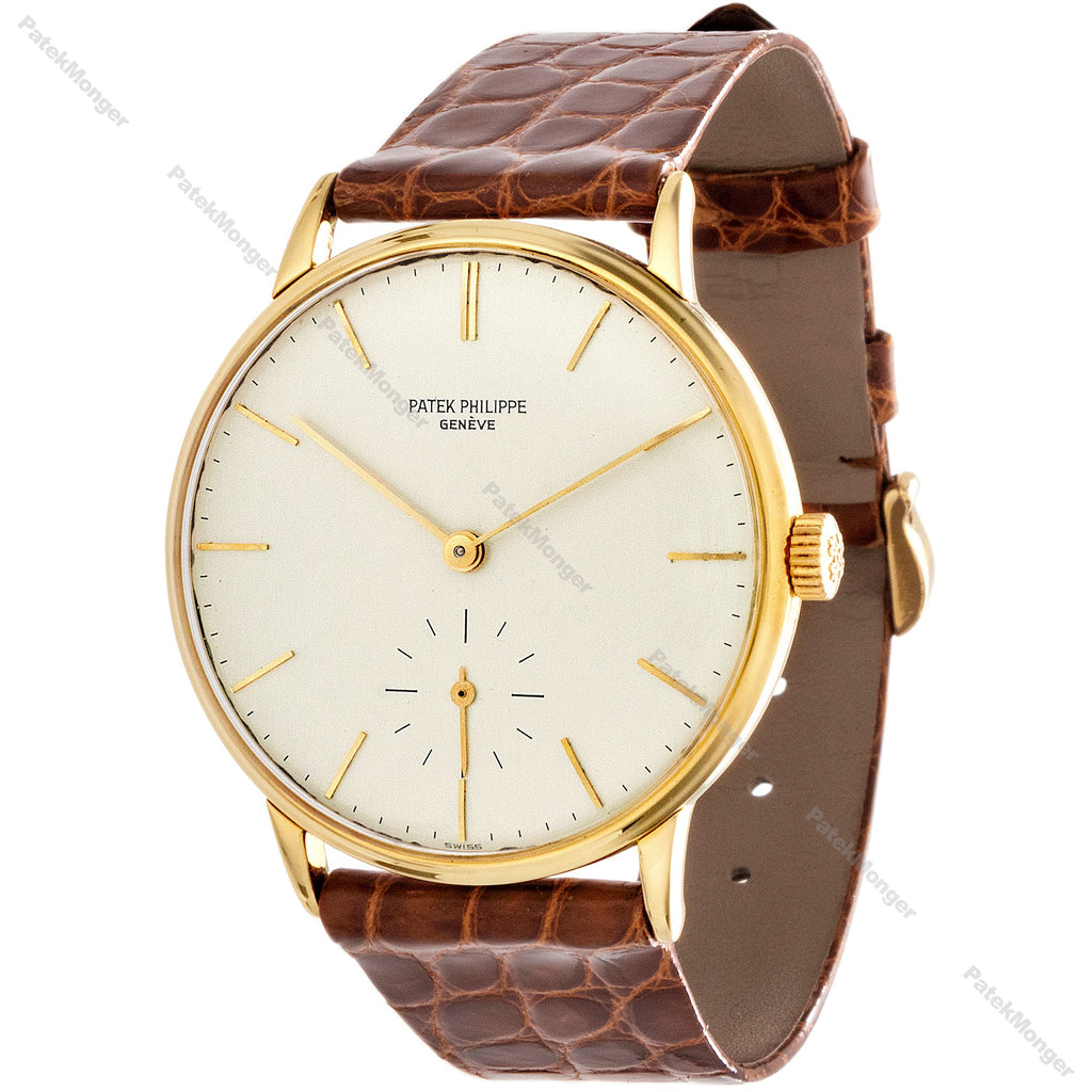 Patek Philippe 3410J Vintage Calatrava Watch with circa 1964