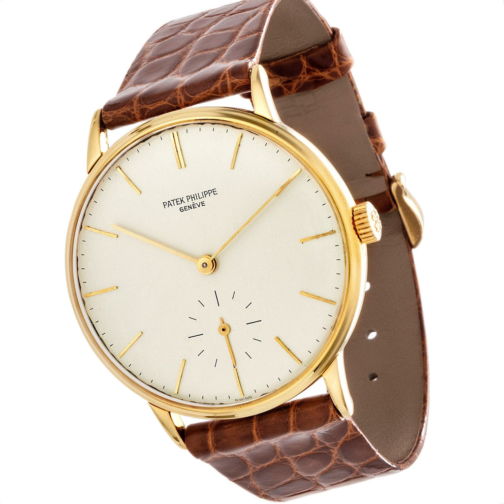 Patek Philippe 3410J Vintage Calatrava Watch with circa 1964