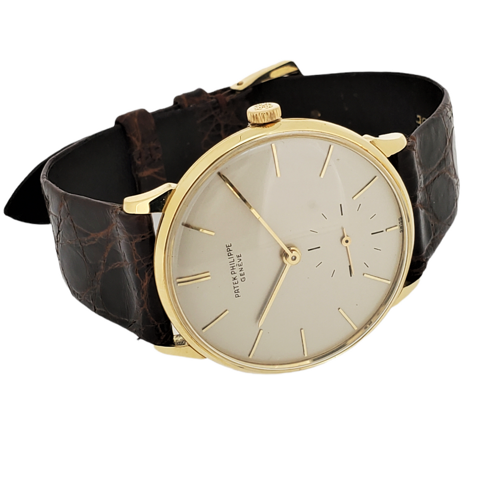 Patek Philippe 3420J Vintage Classic Calatrava Watch 34mm with 12-400 A Magnetic  Circa 1963