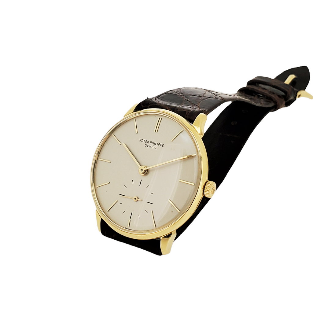 Patek Philippe 3420J Vintage Classic Calatrava Watch 34mm with 12-400 A Magnetic  Circa 1963