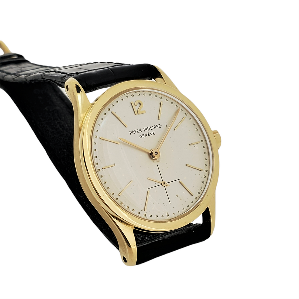 Patek Philippe 3438J vintage automatic Calatrava 30.5mm One of the Smallest.  Circa 1960