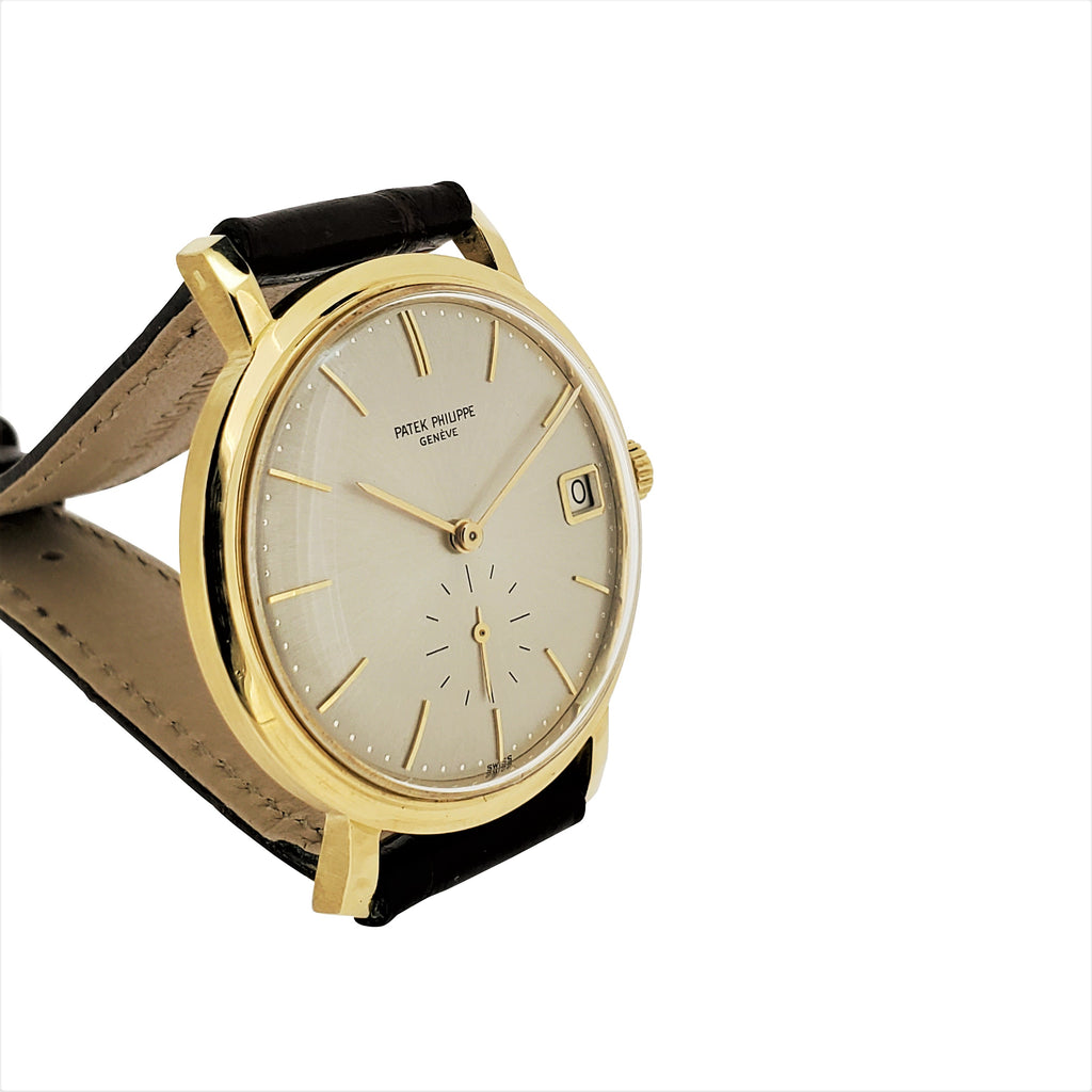 Patek Philippe 3445J Vintage Automatic Date Calatrava Watch circa 1963-4