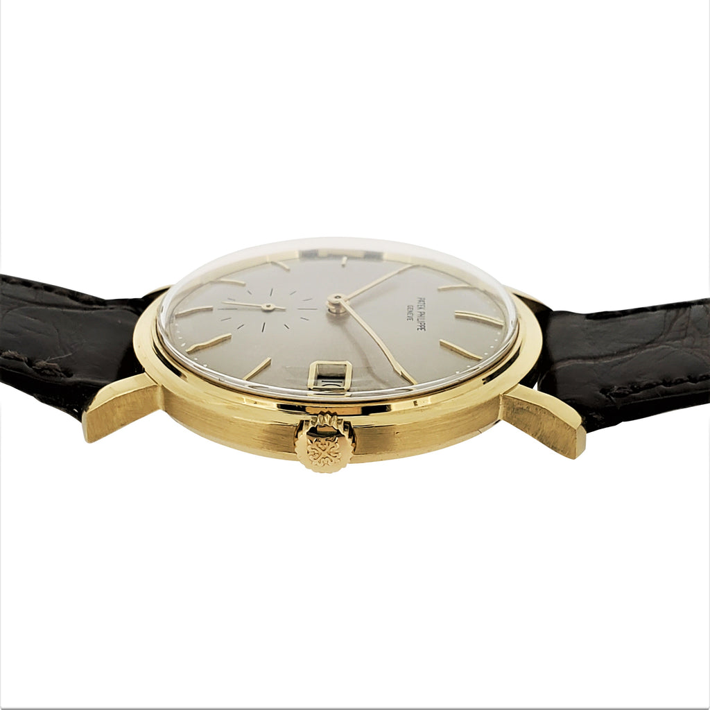 Patek Philippe 3445J Vintage Automatic Date Calatrava Watch circa 1963-4