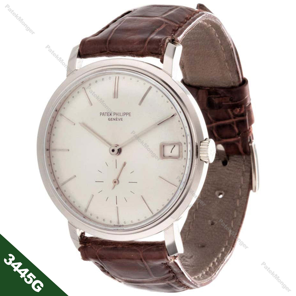 Patek Philippe 3445G Calatrava Watch circa 1968