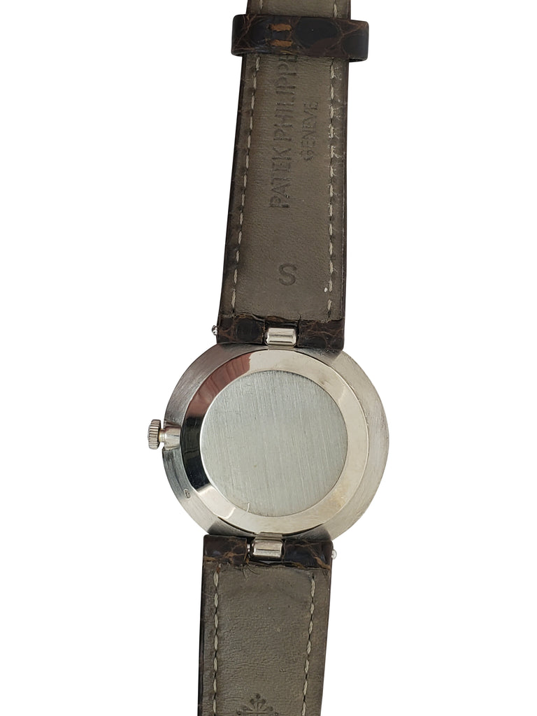 Patek Philippe 3459 Vintage 18K white gold extra thin 32 mm Calatrava;  Circa 1962
