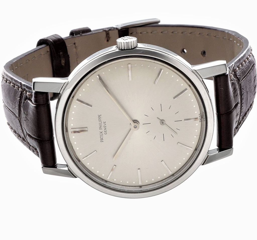 Patek Philippe 3466A Vintage Stainless Steel Automatic Calatrava Watch 35mm Circa 1967