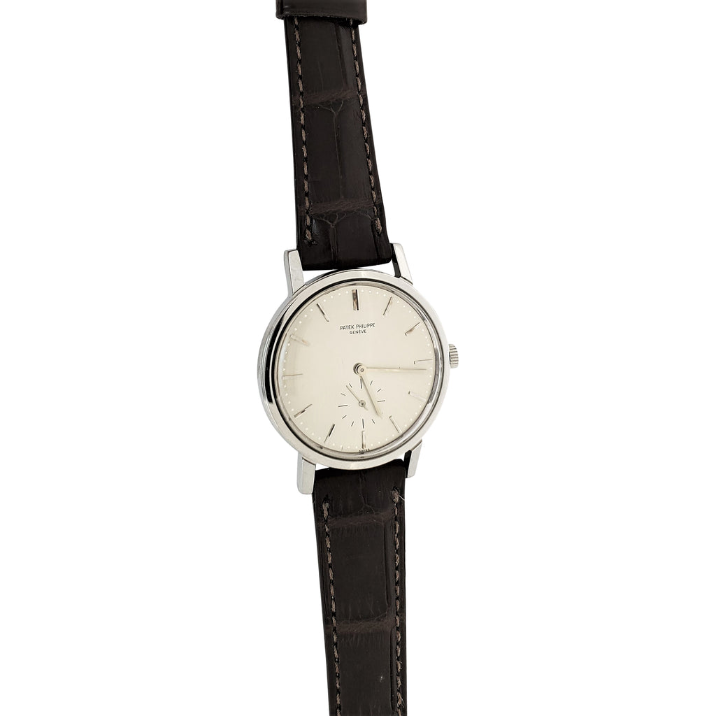 Patek Philippe 3466A Vintage Stainless Steel Automatic Calatrava Watch 35mm Circa 1967