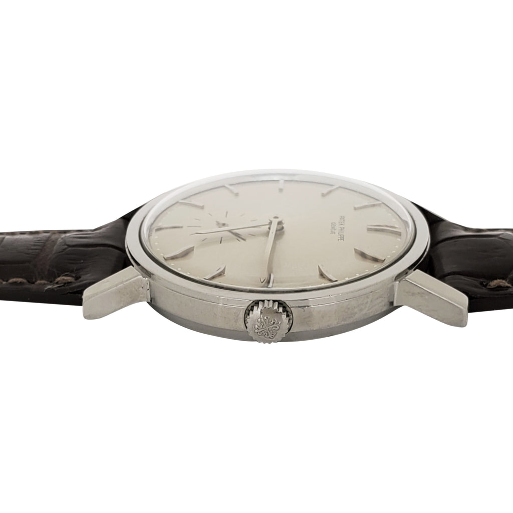 Patek Philippe 3466A Vintage Stainless Steel Automatic Calatrava Watch 35mm Circa 1967