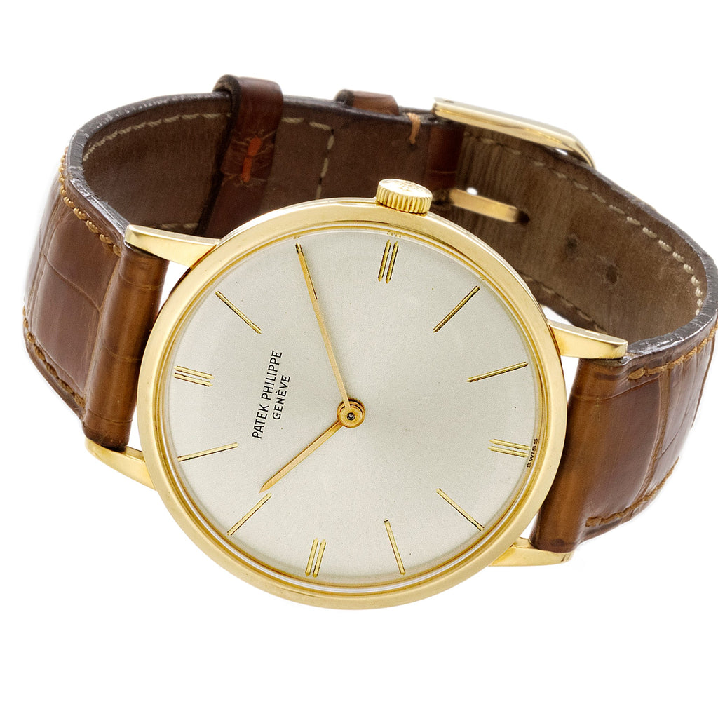 Patek Philippe 3468J Vintage Classic 33mm Calatrava Watch circa 1965