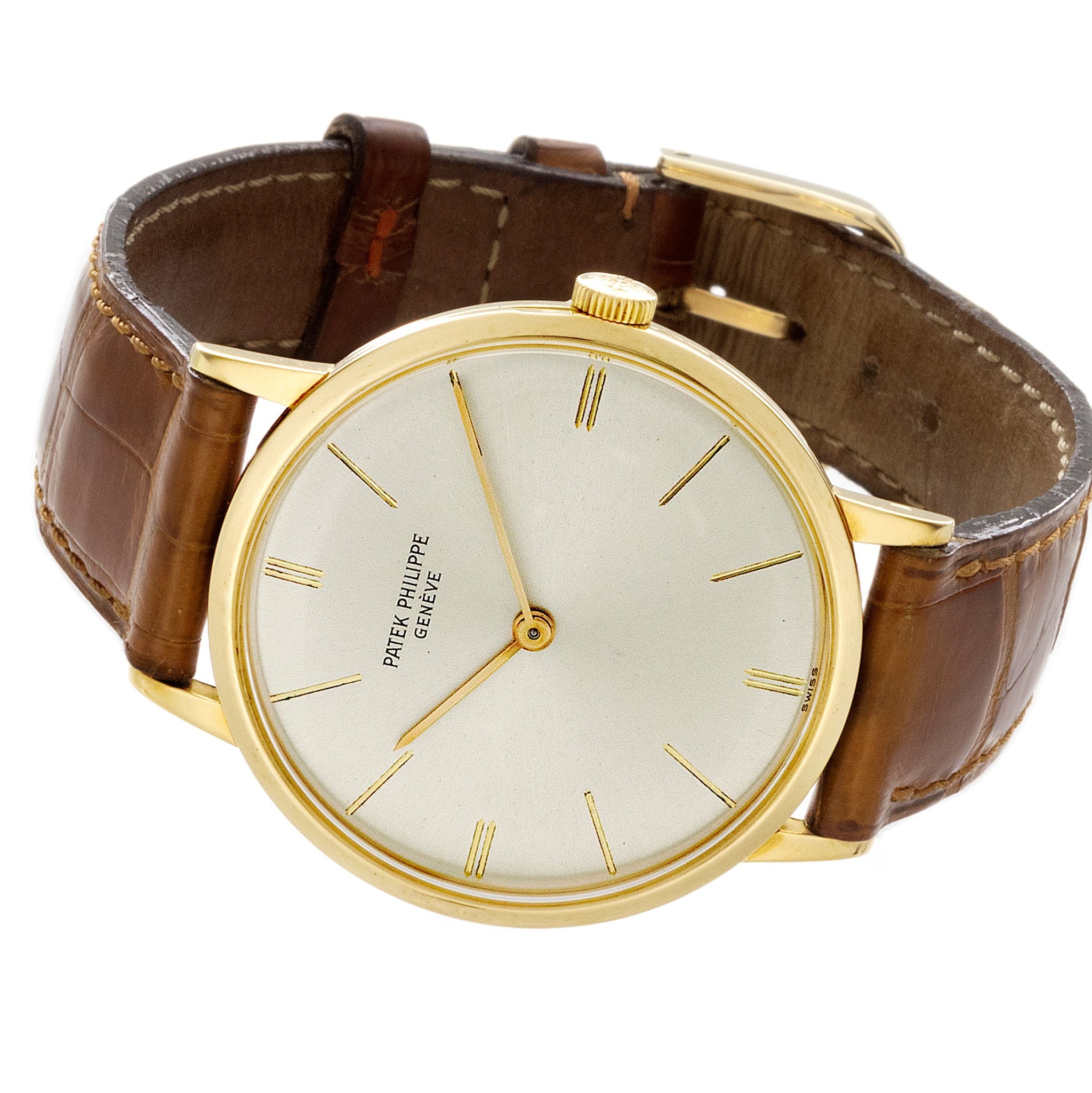 レビュー高評価商品 Philippe Patek 3468J Watch Calatrava 33mm Classic Vintage その他