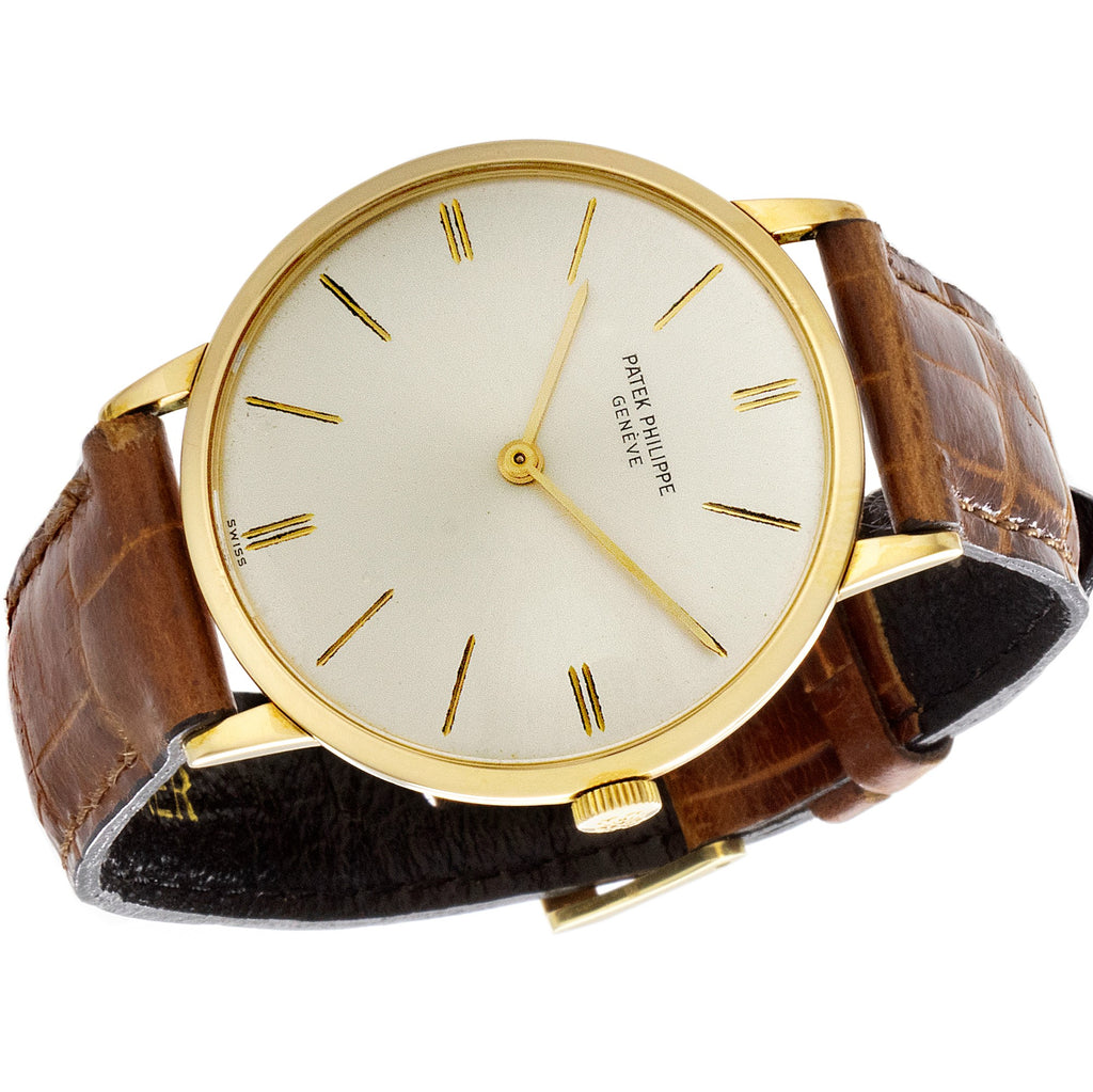 Patek Philippe 3468J Vintage Classic 33mm Calatrava Watch circa 1968