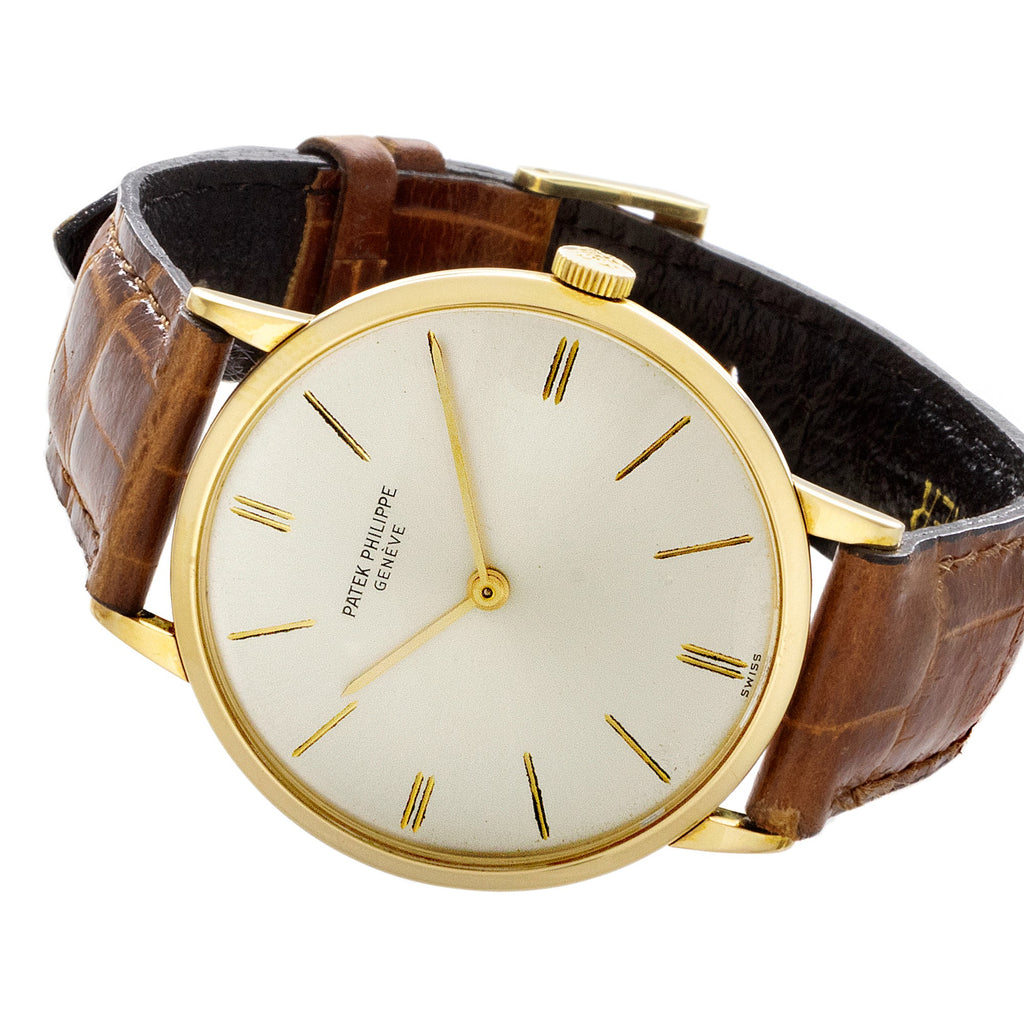 Patek Philippe 3468J Vintage Classic 33mm Calatrava Watch circa 1968