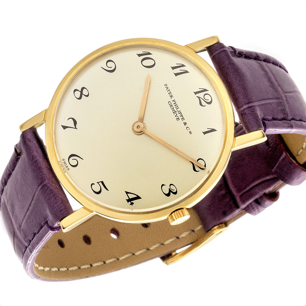 Patek Philippe 3512 Vintage Extra Thin Classic Calatrava 31mm Watch Unisex Circa 1967