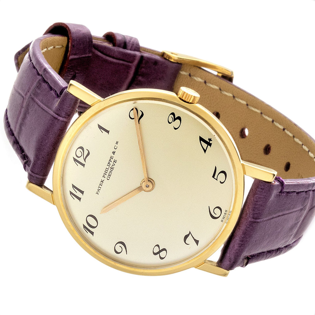 Patek Philippe 3512 Vintage Extra Thin Classic Calatrava 31mm Watch Unisex Circa 1967