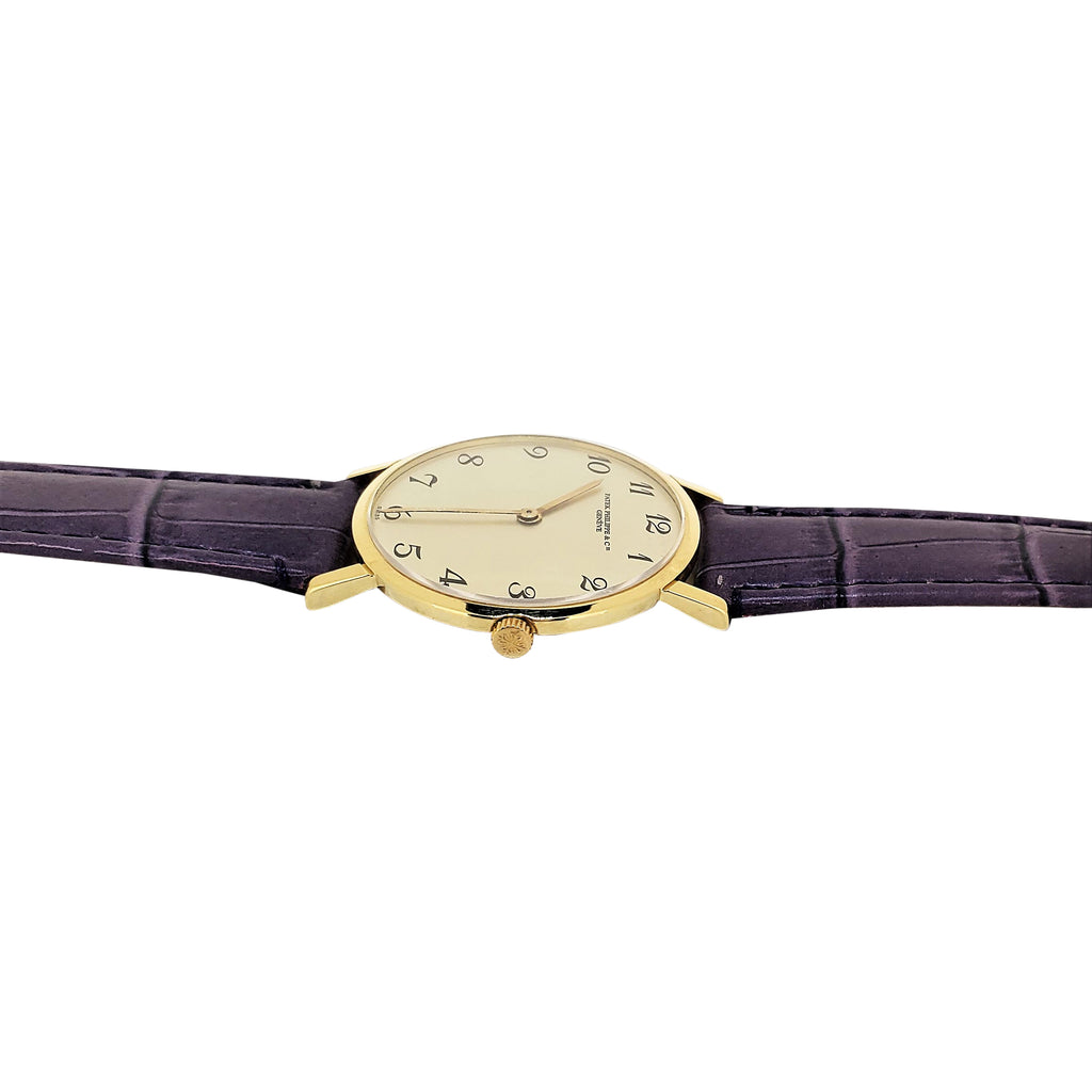 Patek Philippe 3512 Vintage Extra Thin Classic Calatrava 31mm Watch Unisex Circa 1967