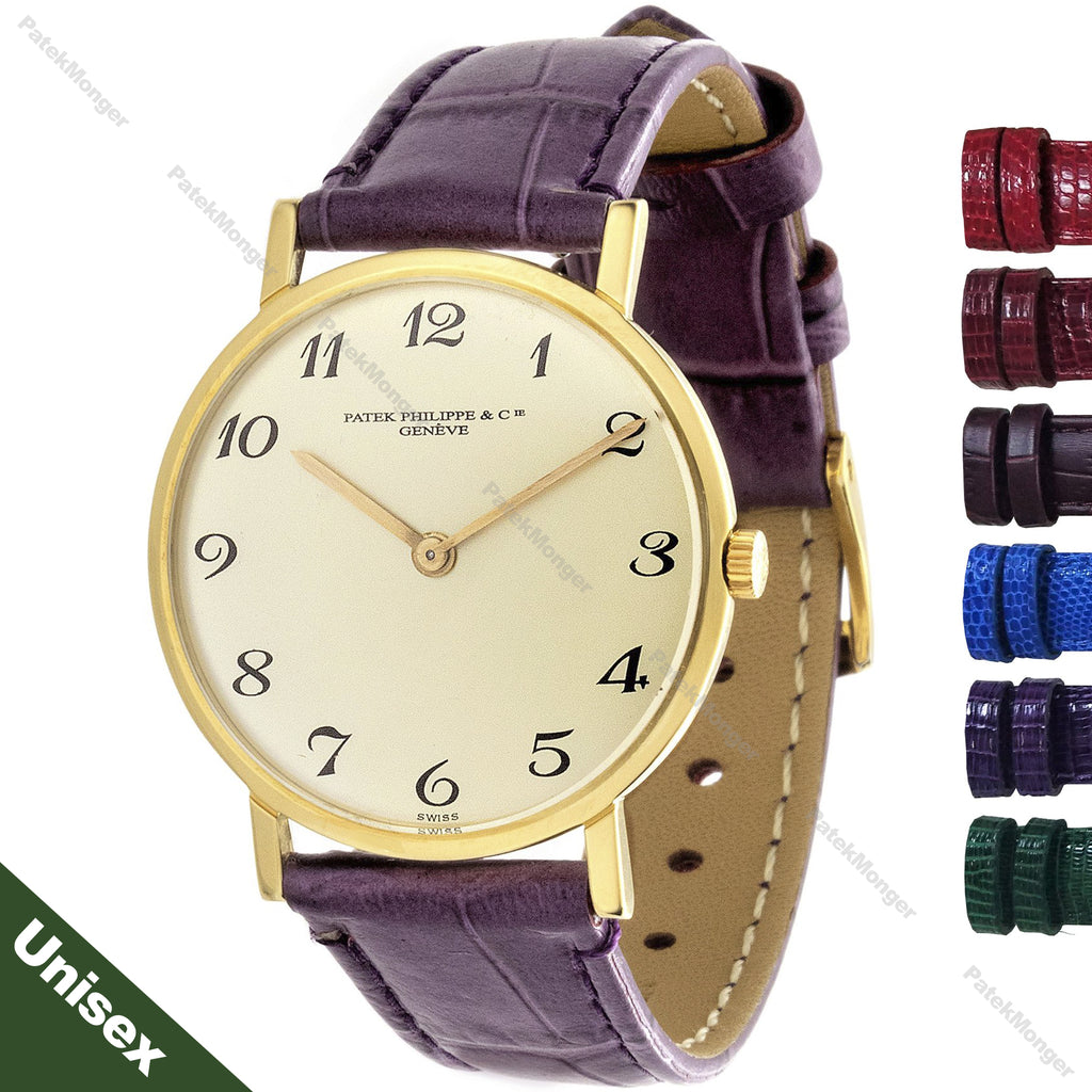 Patek Philippe 3512 Vintage Extra Thin Classic Calatrava 31mm Watch Unisex Circa 1967