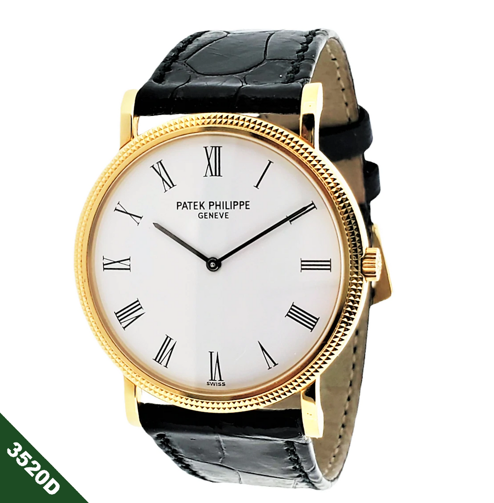 Patek Philippe 3520D Extra Thin Calatrava Watch New Unworn, Circa 2000