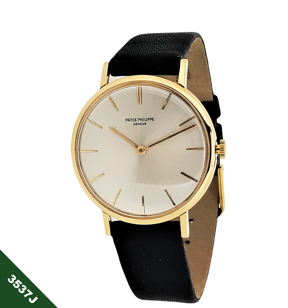 Patek Philippe 3537J Classic Vintage Thin Dress watch, Circa 1970