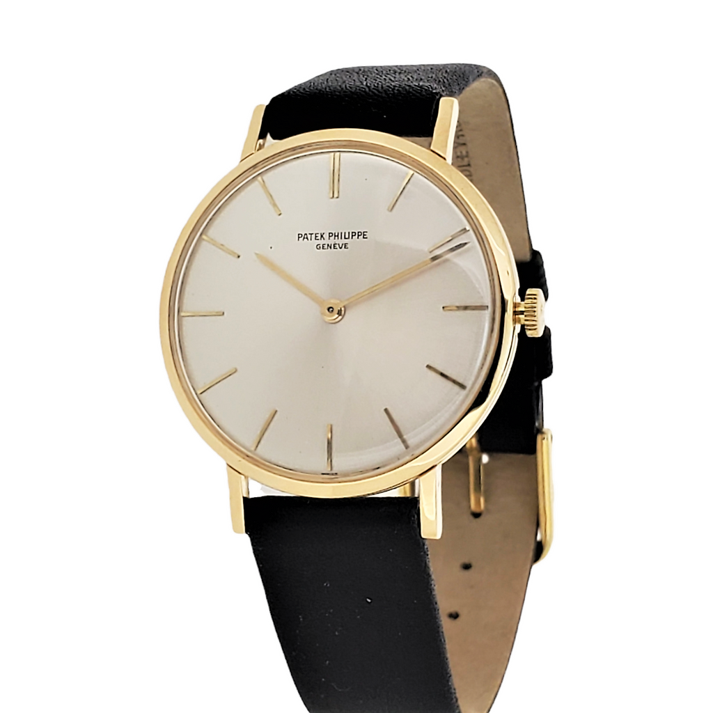 Patek Philippe 3537J Classic Vintage Thin Dress watch, Circa 1970