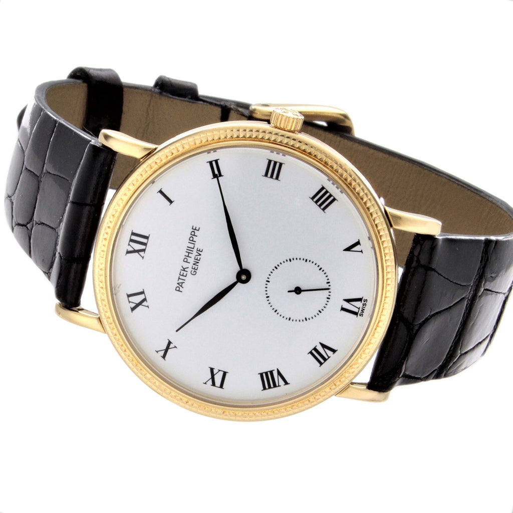 Patek Philippe 3919J Classic Calatrava 2nd Series Watch Circa 1994