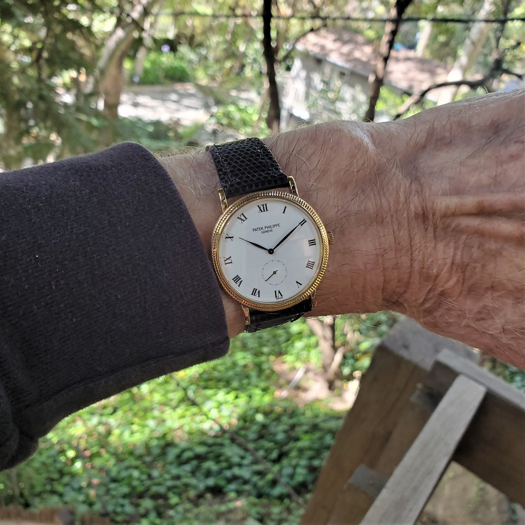Patek Philippe 3919J Classic Calatrava 2nd Series Watch Circa 1994