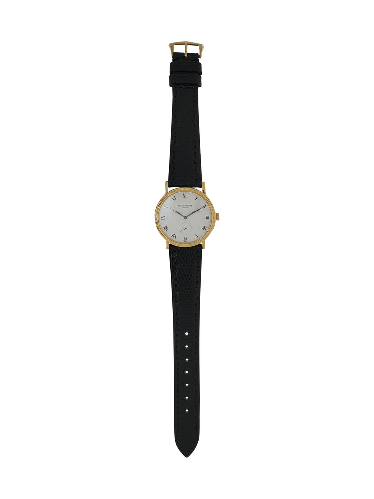 Patek Philippe 3919J Classic Calatrava 2nd Series Watch Circa 1994