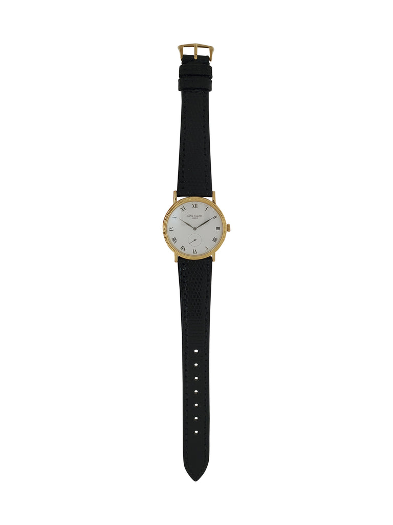 Patek Philippe 3919J Classic Calatrava 2nd Series Watch Circa 1994