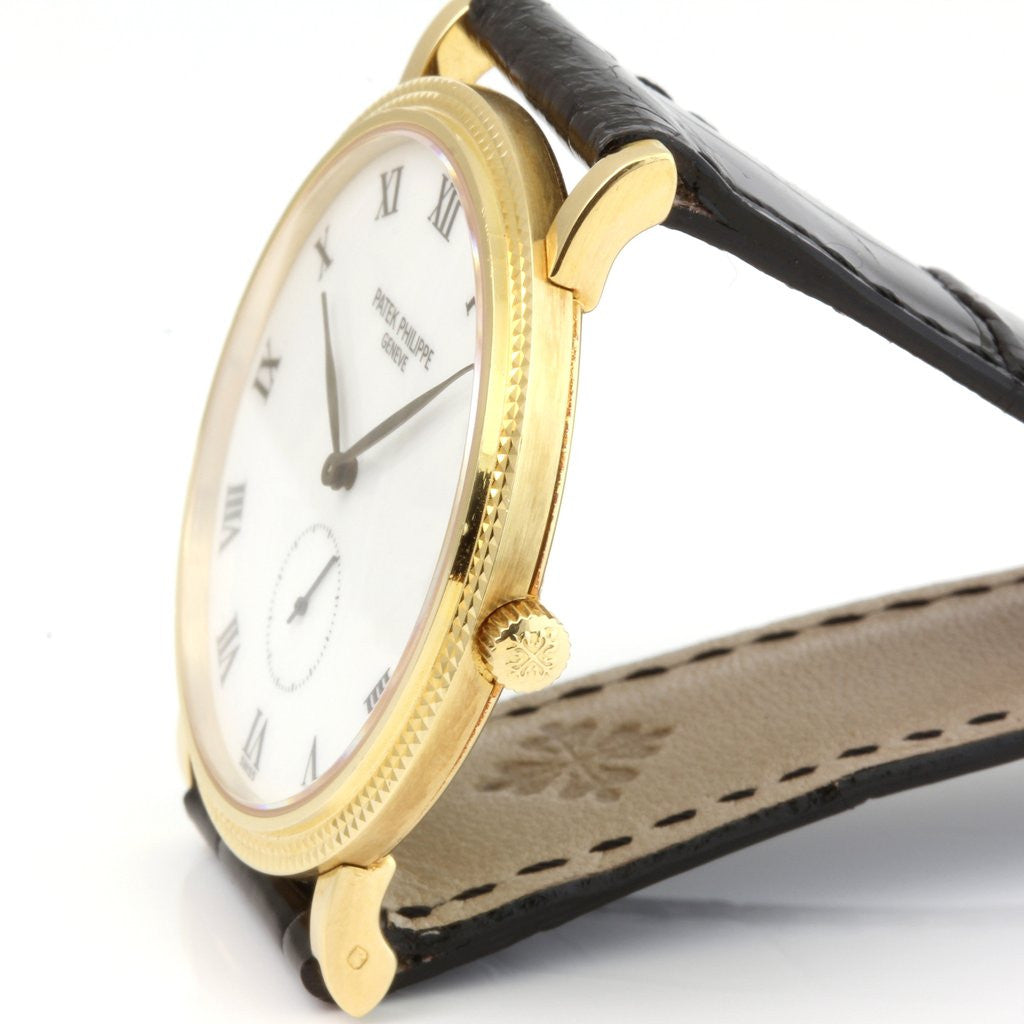 Patek Philippe 3919J Classic Calatrava 2nd Series Watch Circa 1994