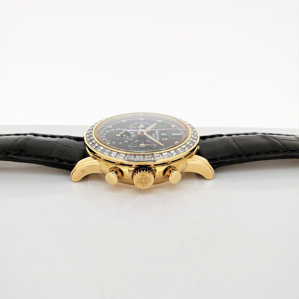 Patek Philippe 3990EJ Perpetual Calendar Chronograph Watch circa 1999