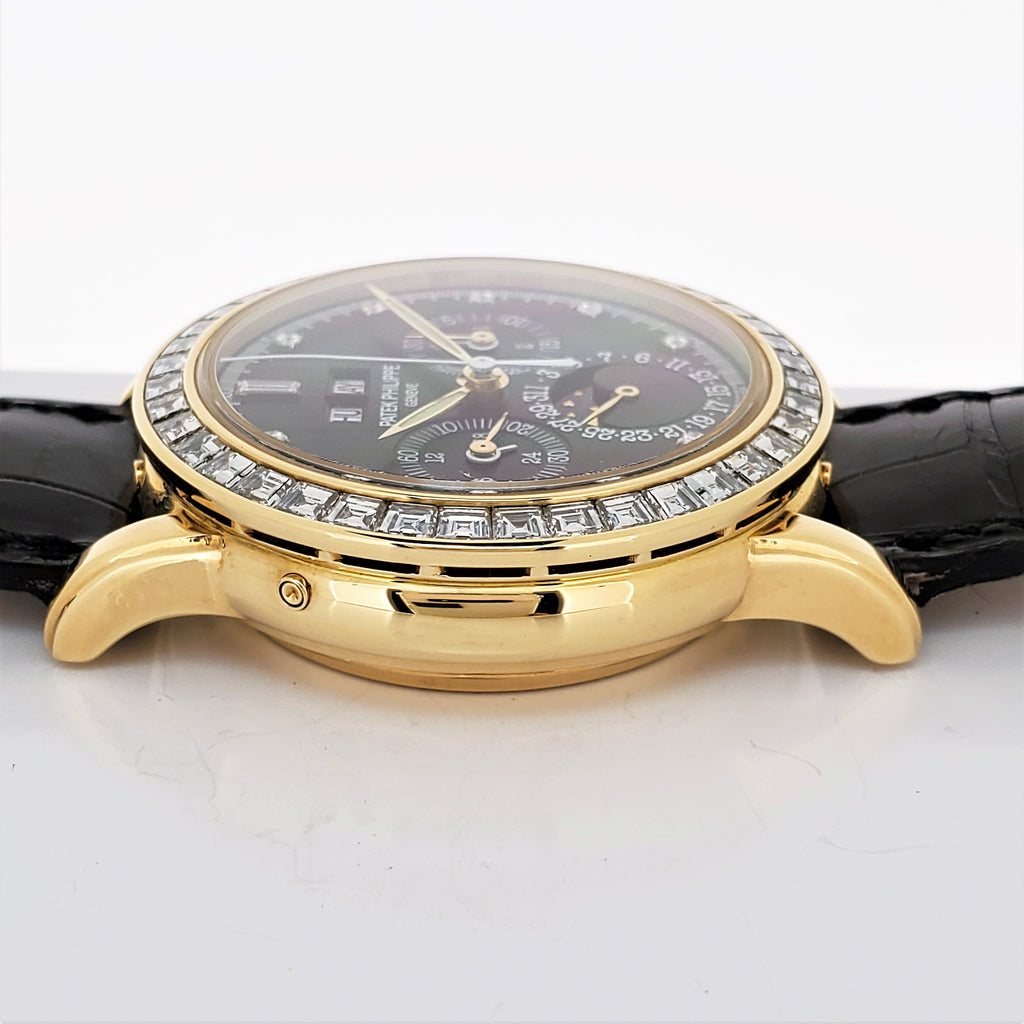 Patek Philippe 3990EJ Perpetual Calendar Chronograph Watch circa 1999