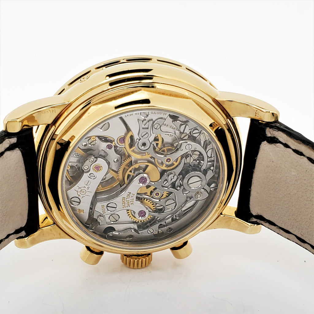Patek Philippe 3990EJ Perpetual Calendar Chronograph Watch circa 1999