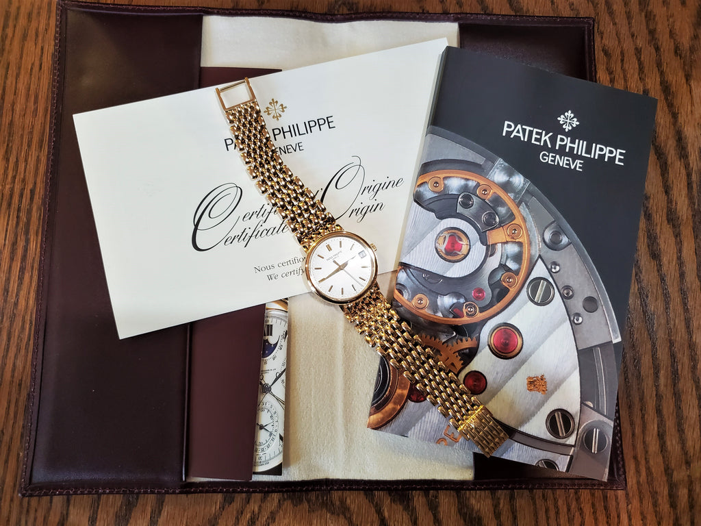 Patek Philippe 3998/1J Calatrava Watch circa. 2001