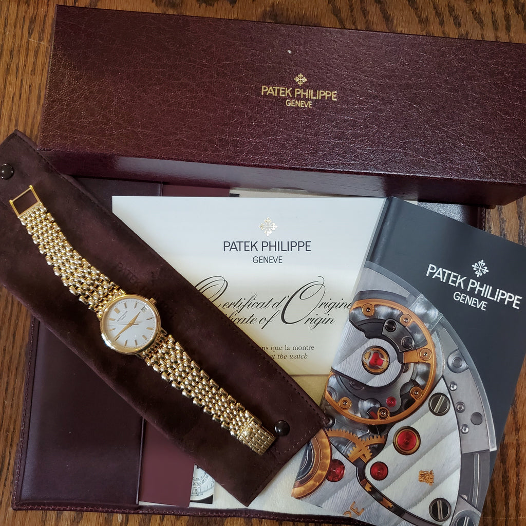 Patek Philippe 3998/1J Calatrava Watch circa. 2001
