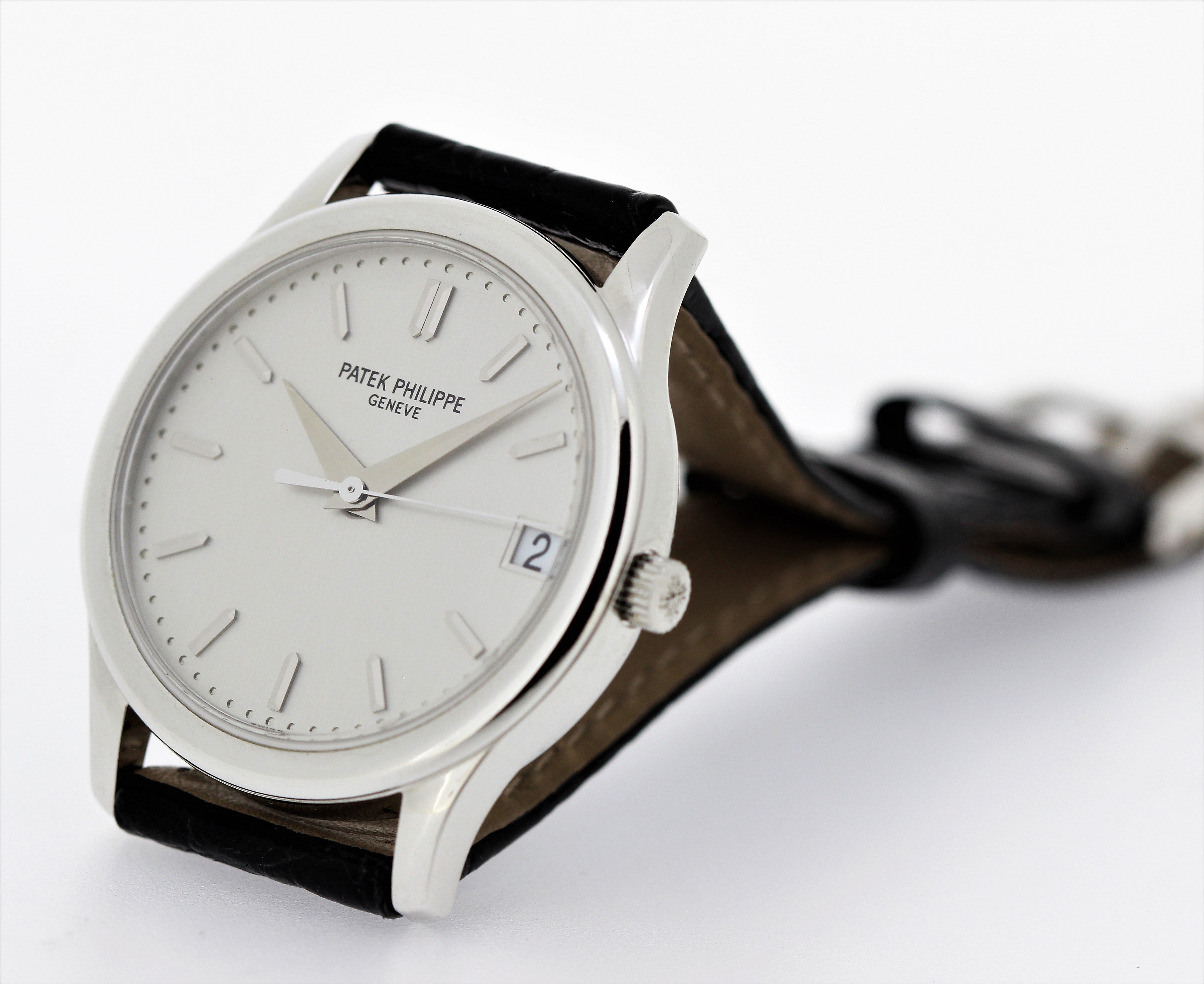 Patek Philippe 3998G Automatic Calatrava Watch Circa 2002 PatekMonger