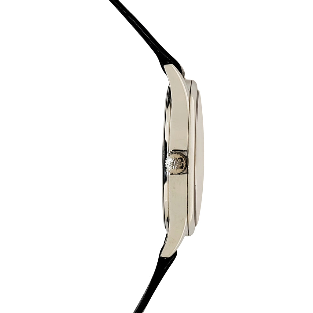 Patek Philippe 3998P Automatic Platinum Calatrava Watch circa 1999