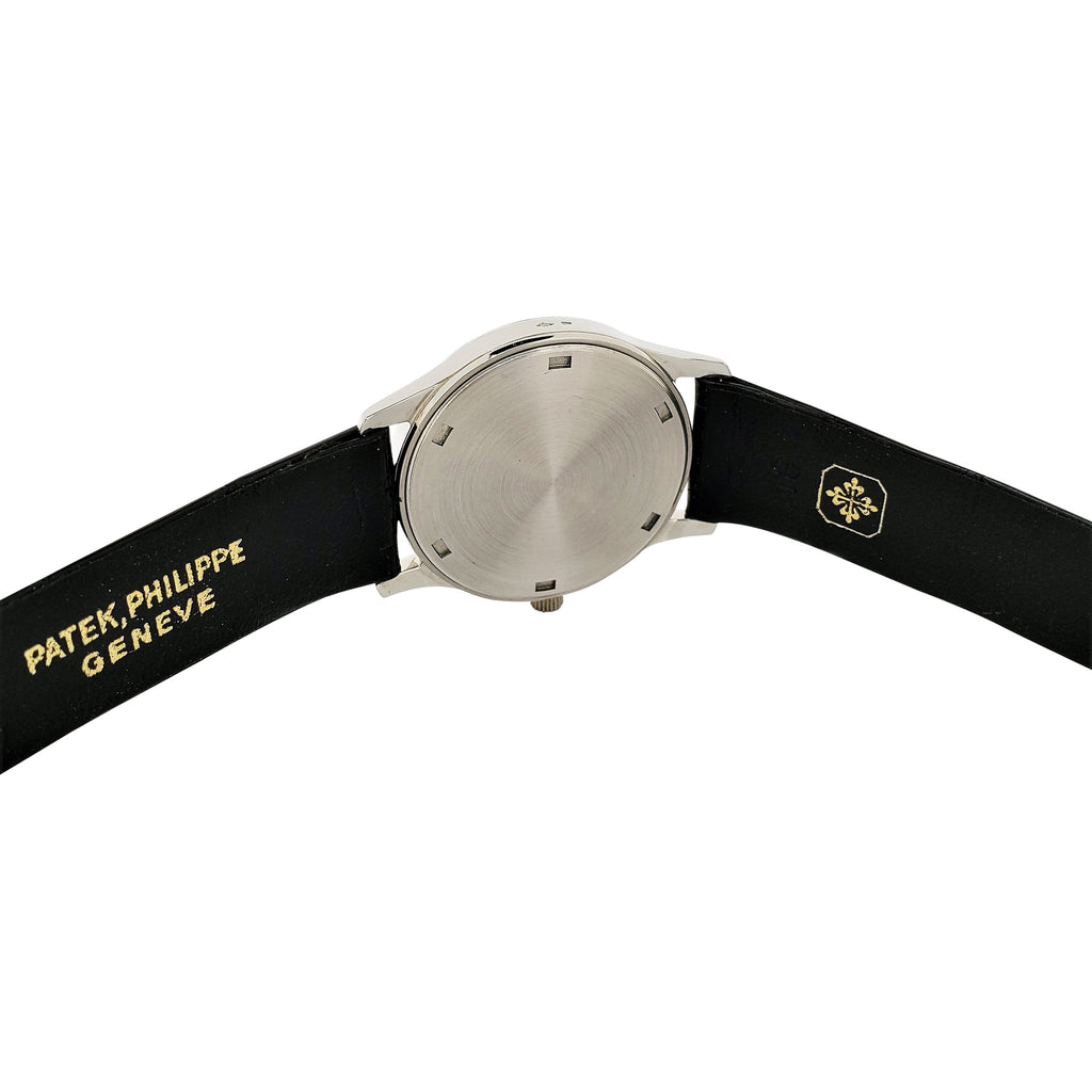 Patek Philippe 3998P Automatic Platinum Calatrava Watch circa 1999