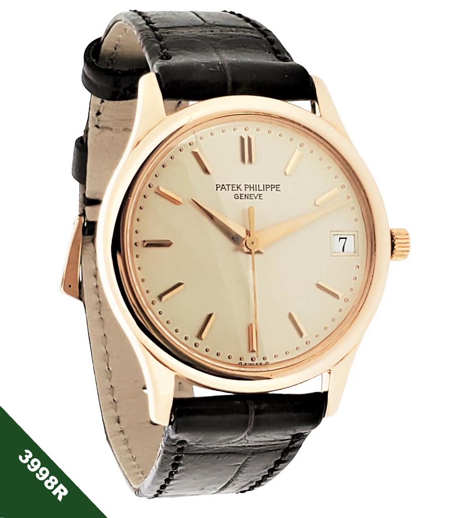 Patke Philippe 3998R  Rose Gold Automatic Calatrava Watch,  Circa 1997