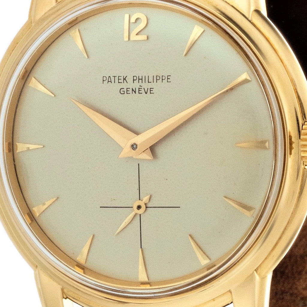 Patek Philippe 2525J Screw Down Back Calatrava Watch Circa 1957