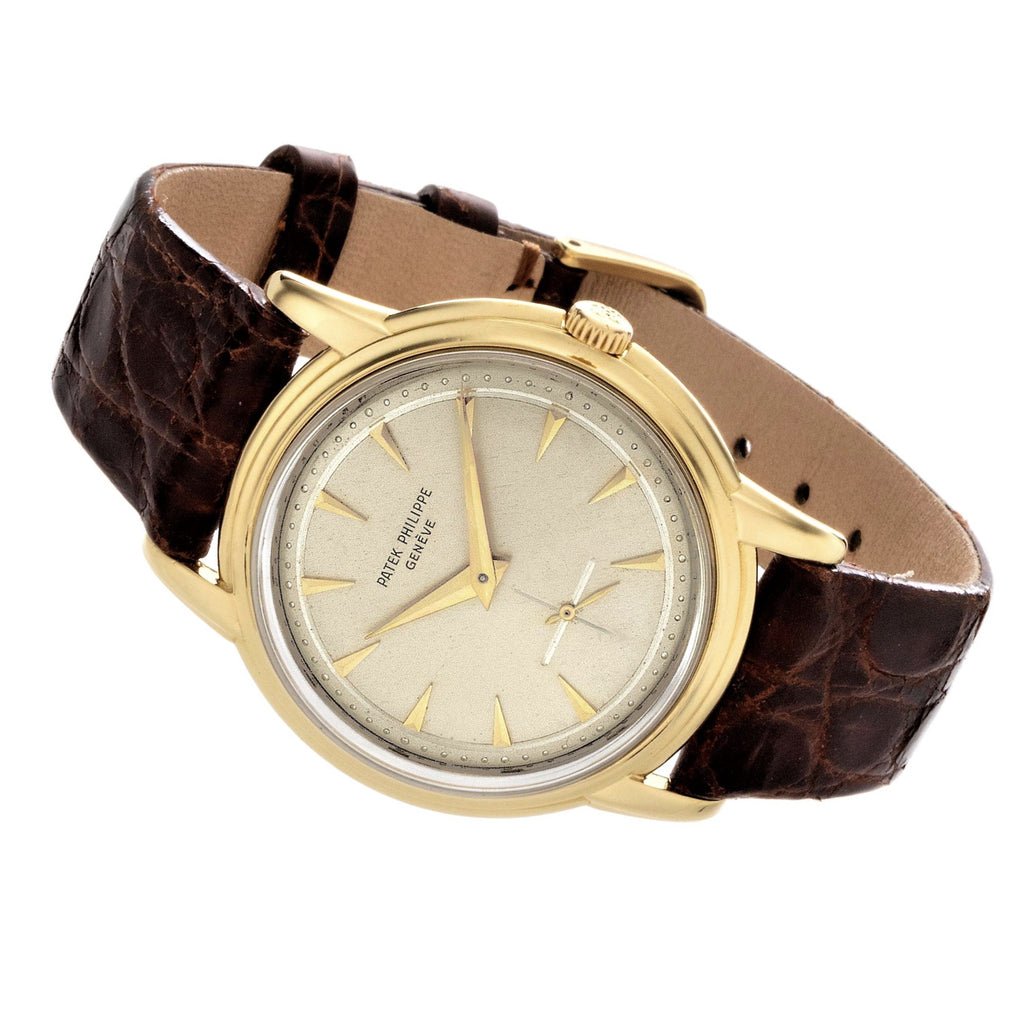 Patek Philippe 2525J Screw Down Back Calatrava Watch circa 1954