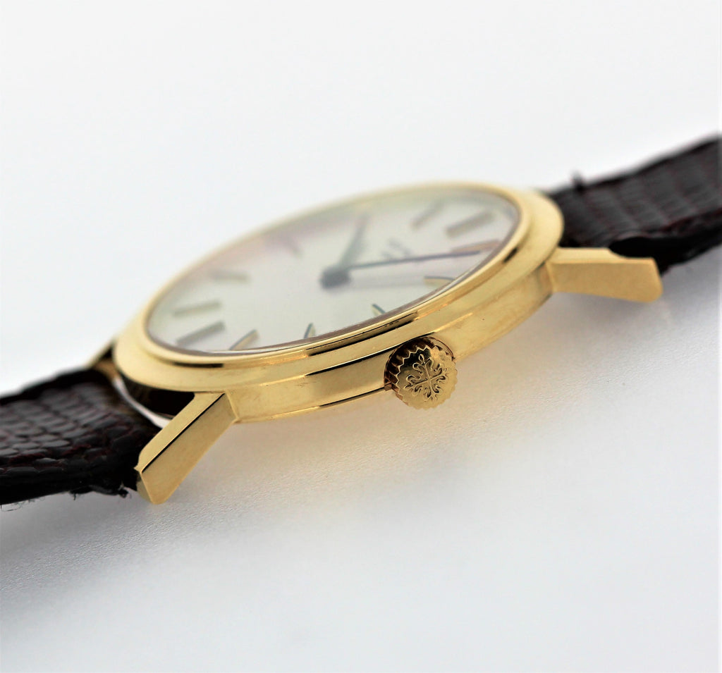 Patek Philippe 4184J Vintage Extra Thin Ladies Calatrava Watch Circa 1970