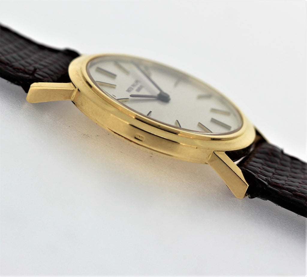 Patek Philippe 4184J Vintage Extra Thin Ladies Calatrava Watch Circa 1970