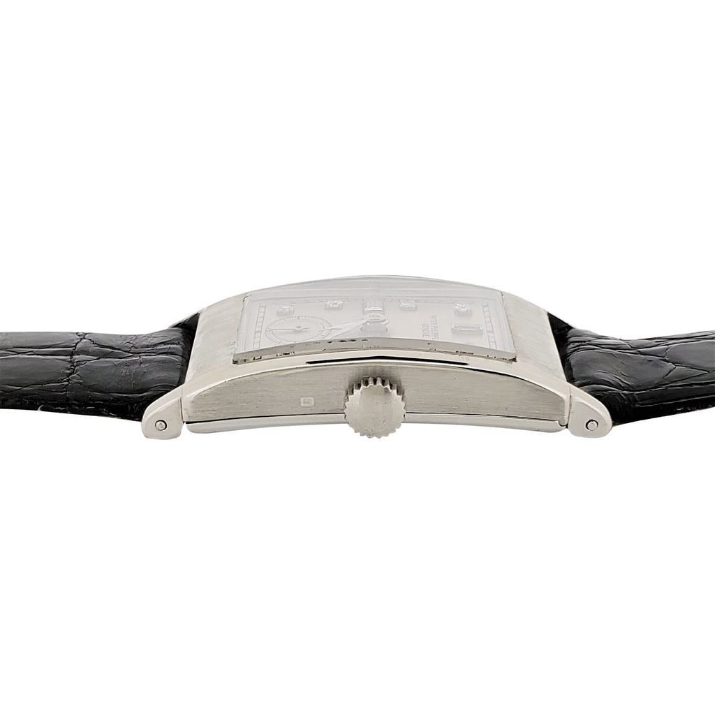 Patek Philippe 425P Vintage Iconic Tegolino Platinum Art Deco Watch Circa 1937