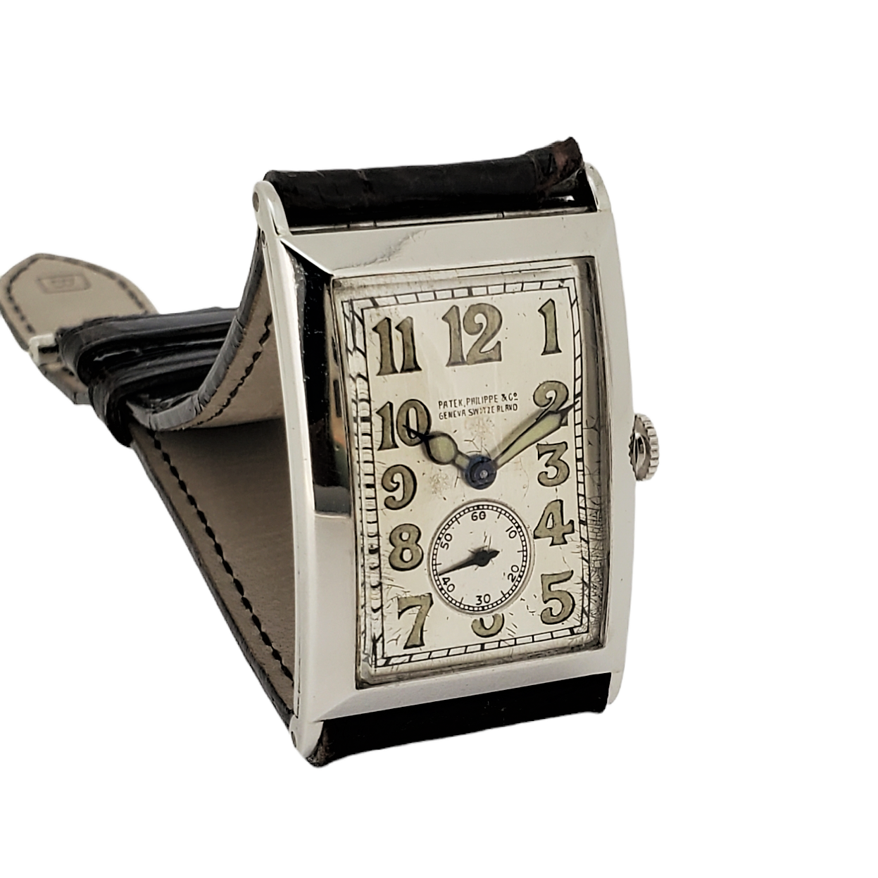 Patek Philippe Tiffany & Co. Early Platinum Art Deco Rectangular Tank –  PatekMonger